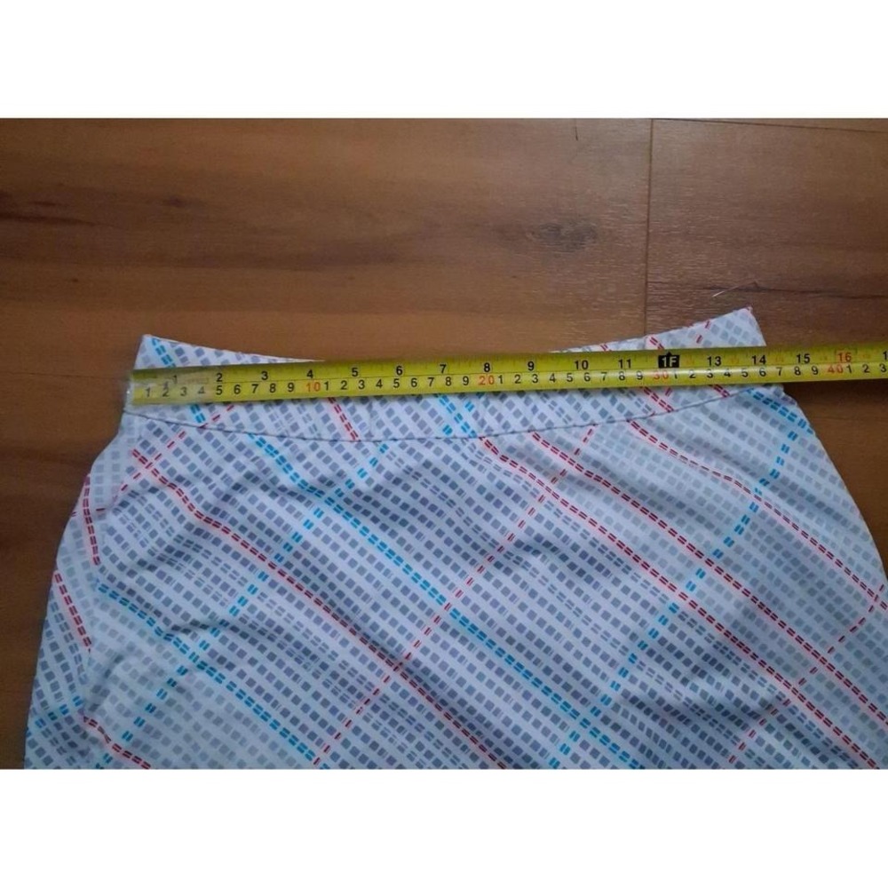 Womens Pebble Beach Geometrical Performance Active Gym Workout Athletic Skirt - Picture 4 of 7